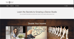 Desktop Screenshot of milliondollardancestudio.com